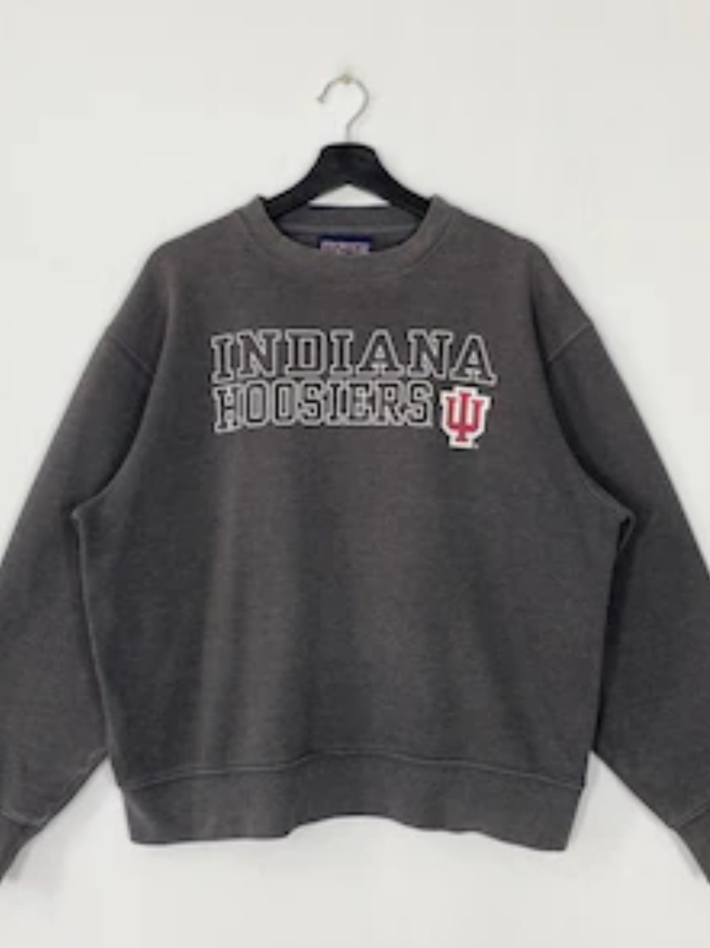 Jansport Dark Gray Crewneck Sweatshirt with Red Logo